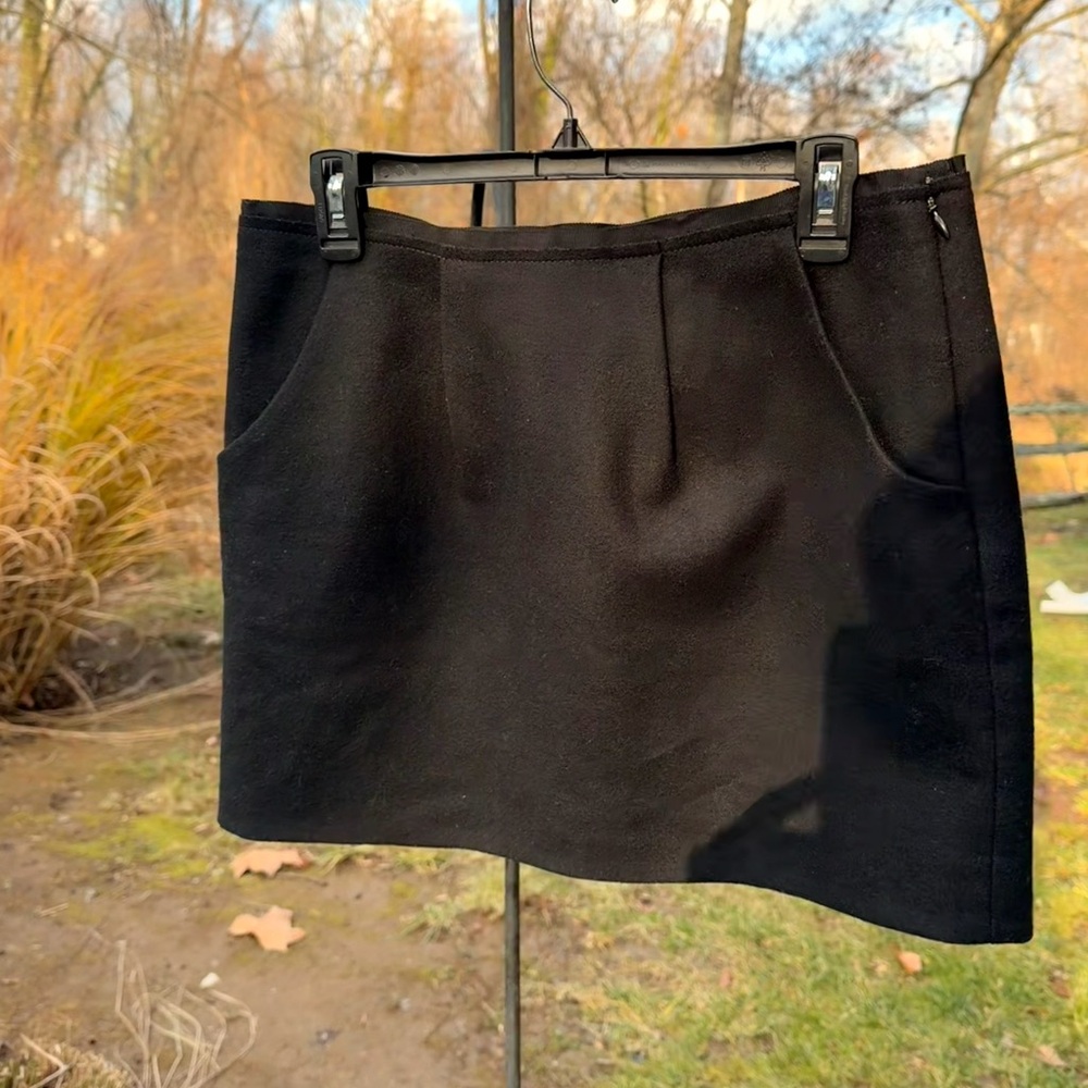J.Crew Black Wool Mini Skirt - Picture 5 of 6